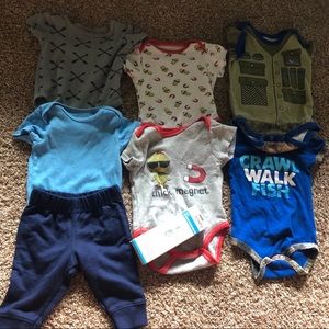 3-6 month baby boy bundle !